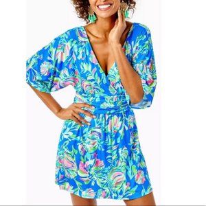 NWT Lilly Pulitzer Parigi Skort Romper, Size Medium